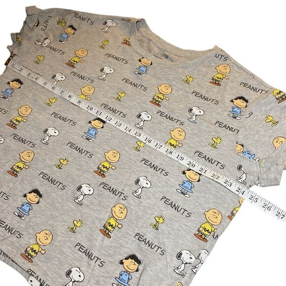 Peanuts Character Plus Size 1X Casual Tee Shirt - Picture 5 of 6